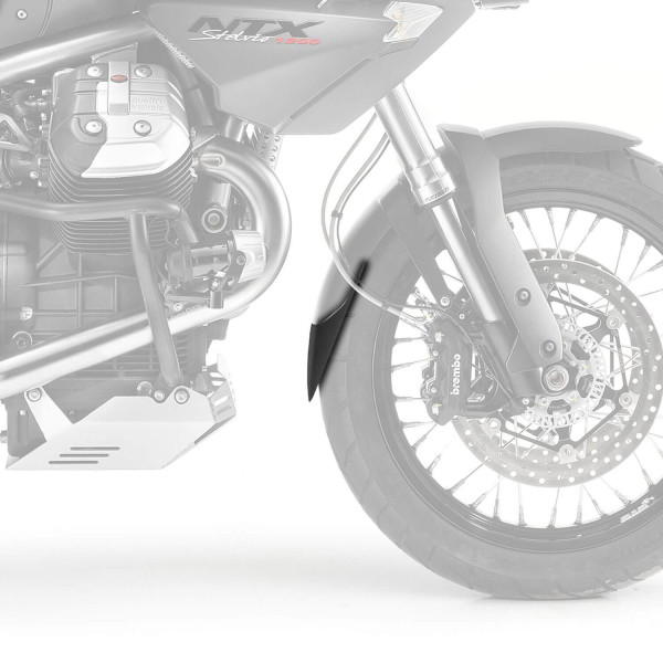 Pyramid Plastics Pyramid extenda fenda | matte black | moto guzzi stelvio 1200 8v 2008>2016